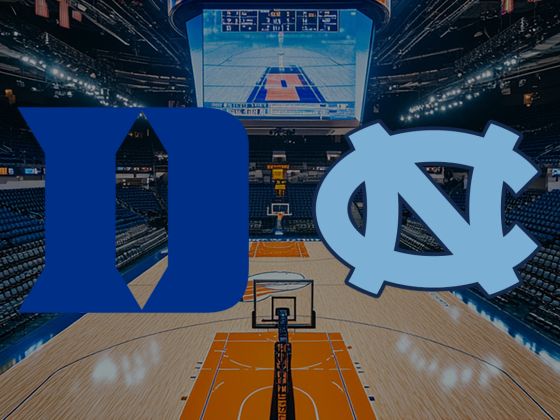 Duke Blue Devils at North Carolina Tar Heels Basketball